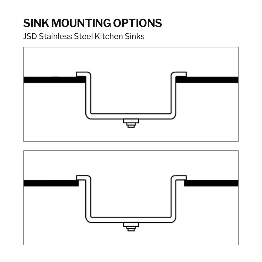 18 Gauge Topmount Double Bowl Basin Sink Kitchen Accessories Stainless Steel Farmhouse Workstation Kitchen Sink