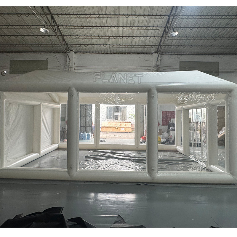 Custom Designed Outdoor Advertising Inflatable Transparent Tent for Big Events