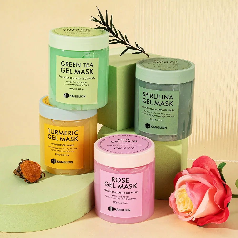 Face Care Antioxidant Anti-Aging Brighten Smoothie Facial Mask Mud Sleep Gel Face Jelly Mask