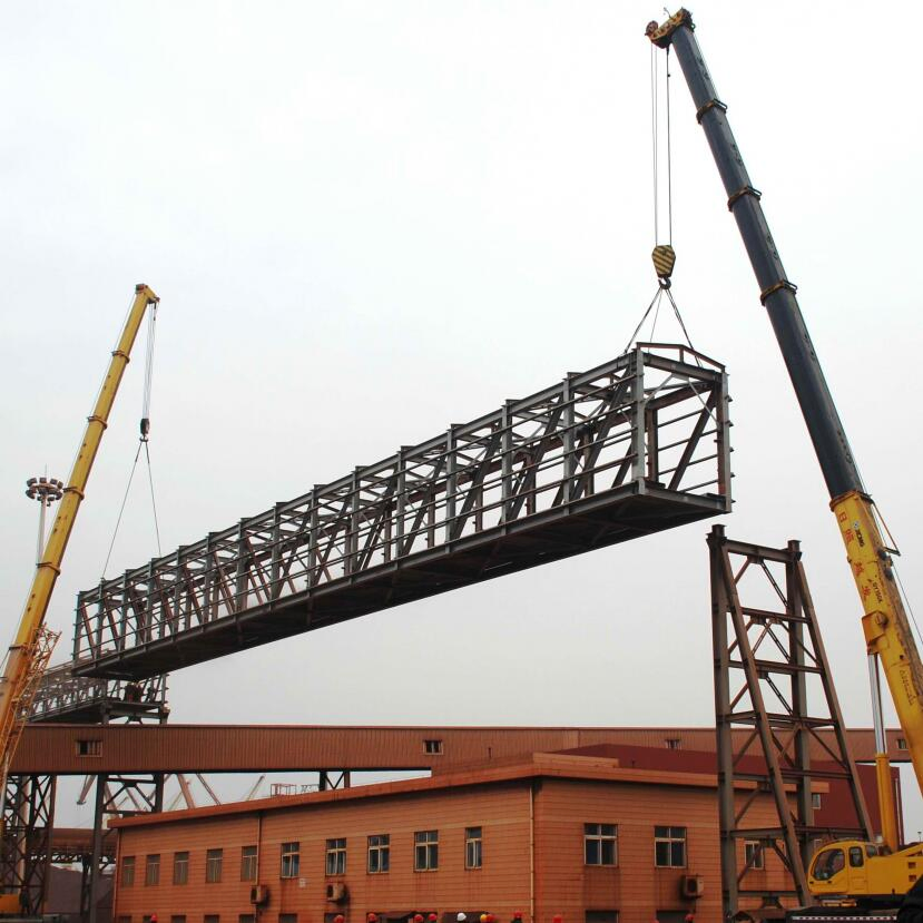 Long Span Steel Approach Bridge Construction
