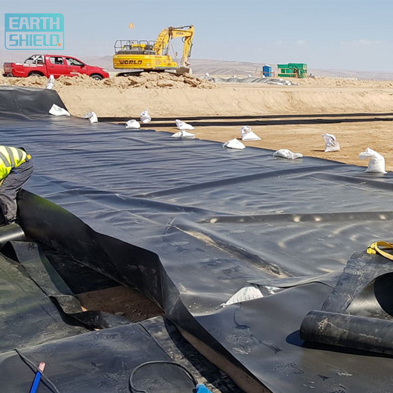 ASTM High Quality Smooth HDPE LLDPE Geomembrane Pond Liner