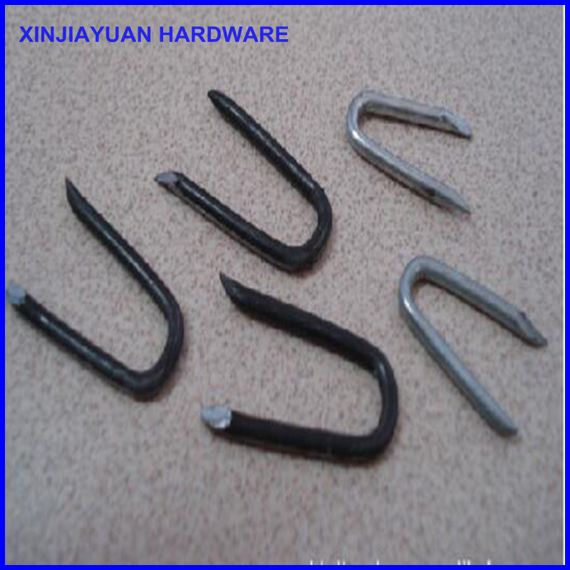 U SOD Stples Barbed U Turf Nails for Construction