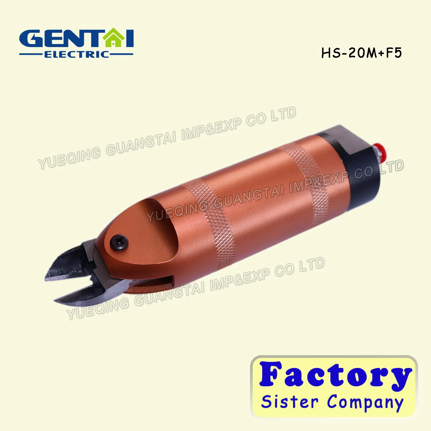 Пневматический бокорез HS-20M+F5 для резки пластика