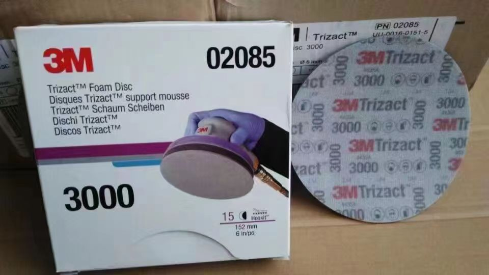 P1500 Mirror Polishing Foam Sanding Disc-6" Similar to 3m Trizact Foam Disc