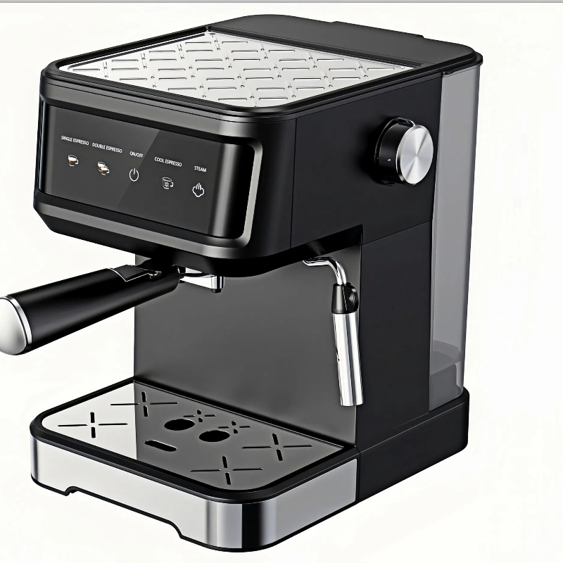 Digital Intuitive Touch Screen Semi-Automatic Espresso Coffee Machine