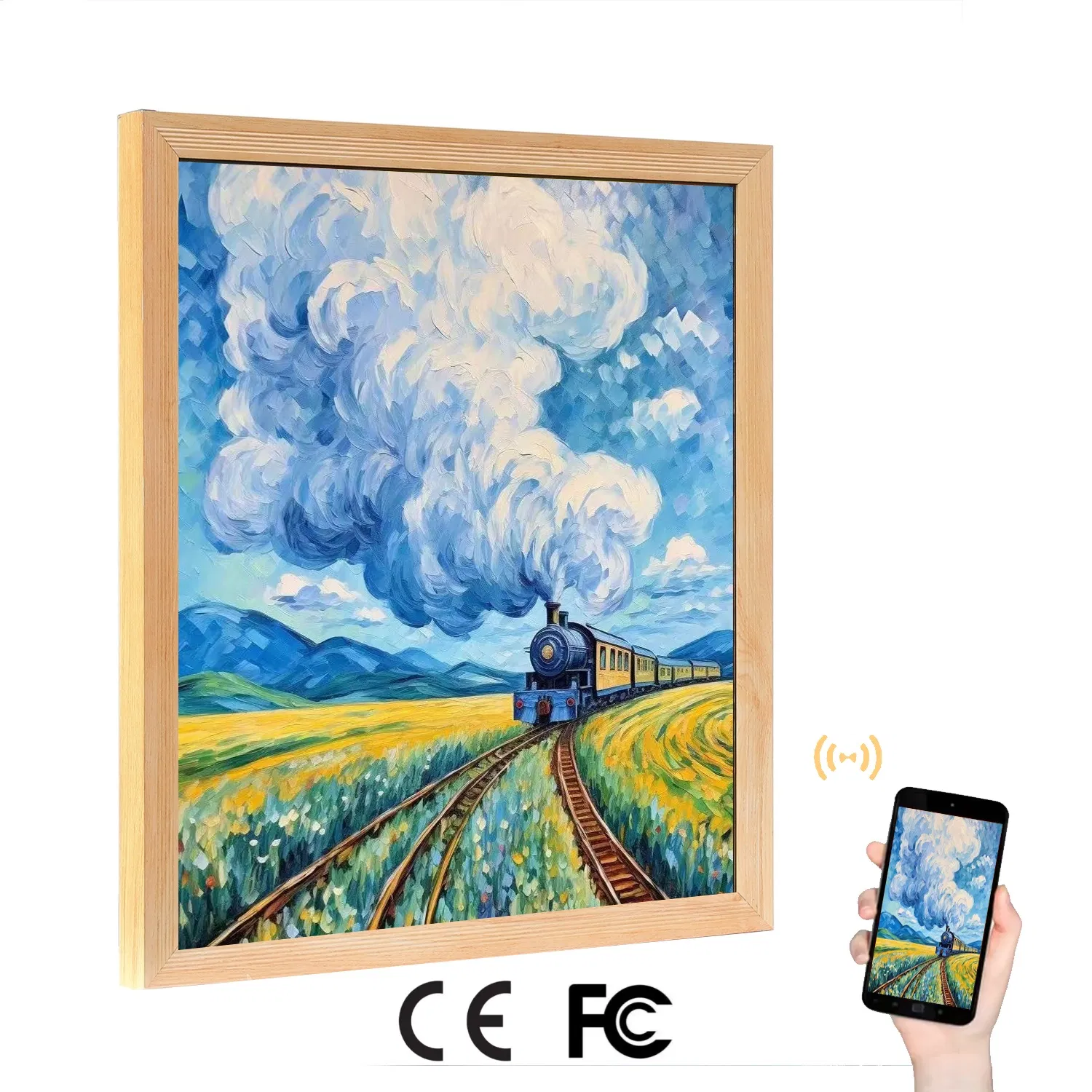 Creative 19 2 27 9 Inch Digital Frame Display for Artworks