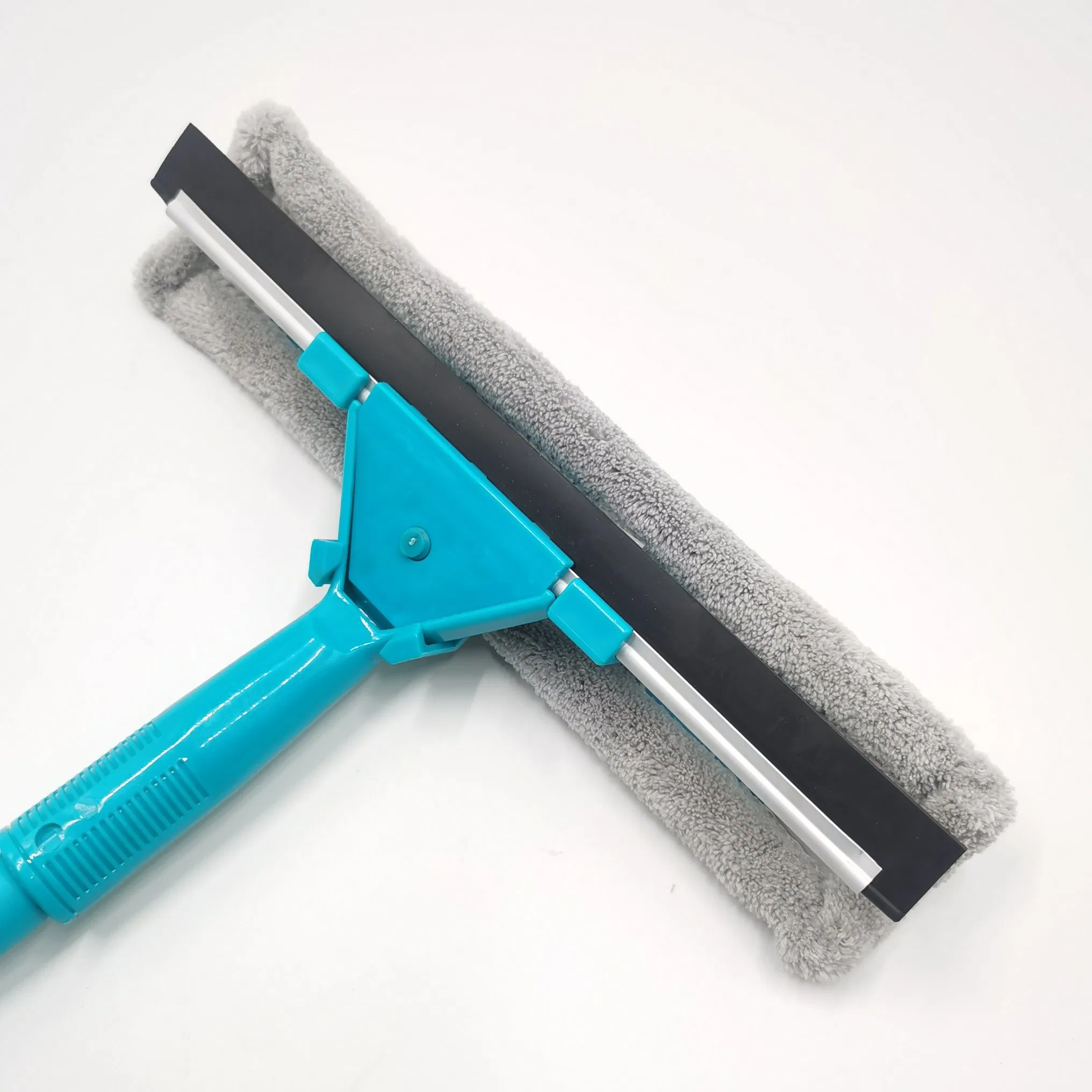 High Quality Washing Equipment Scraper Telescopic Glass Cleaner Adjustable Swivel Floor Window Squeegee