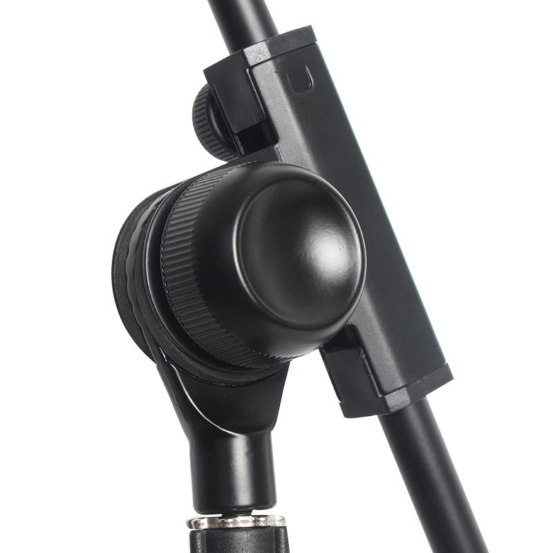 Большой регулируемый напольный держатель микрофона на штативе