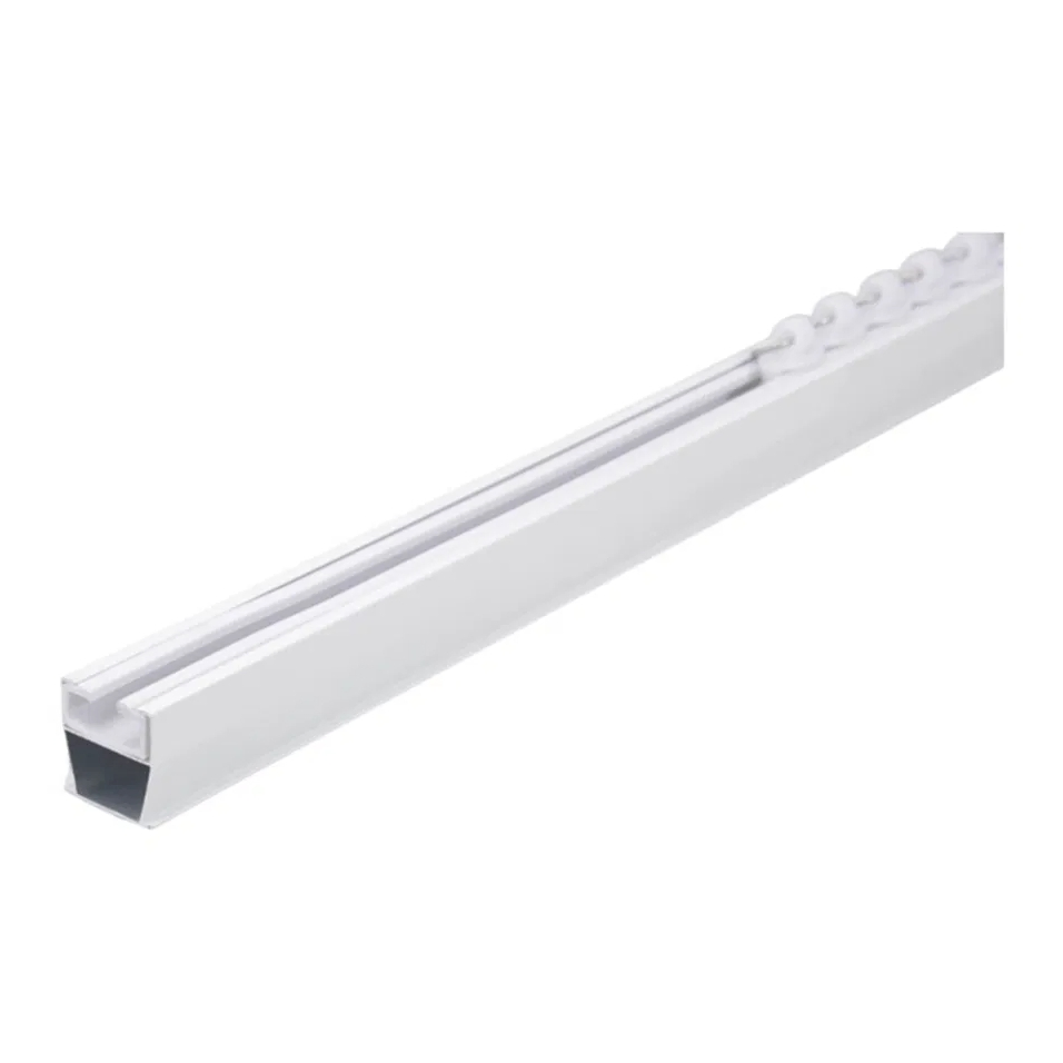 Luxury DIY Silent and Sturdy Metal Curtain Track with Aluminum Alloy Curtain Track and Aluminum Curtain Rod