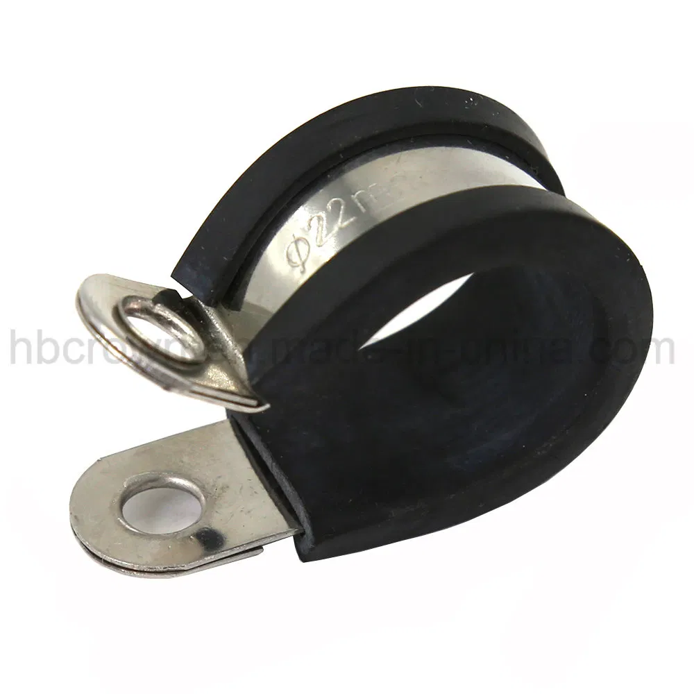 Factory Supply Rubber Lined Pipe Clamp