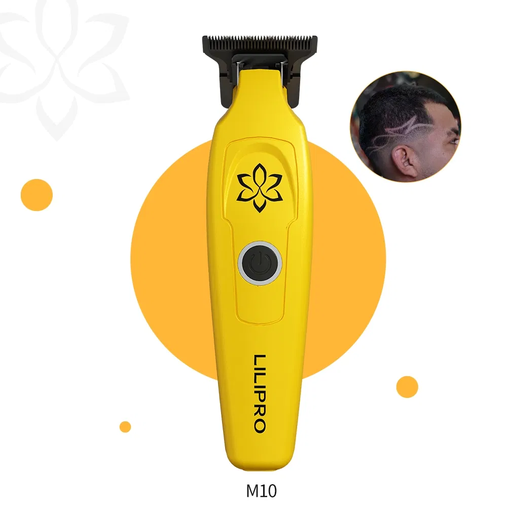 Lilipro M10 Premium Barber Tools 7000rpm PRO Zero Clearance Blade Trimmer Wireless Rechargeable