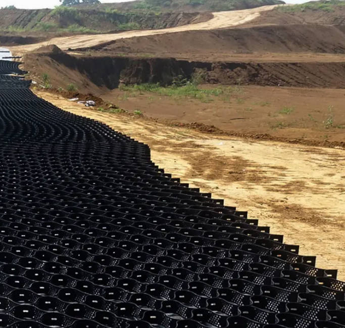 Customized Landscape Geocells Small Plastic Honeycomb Gravel Grid Geocell