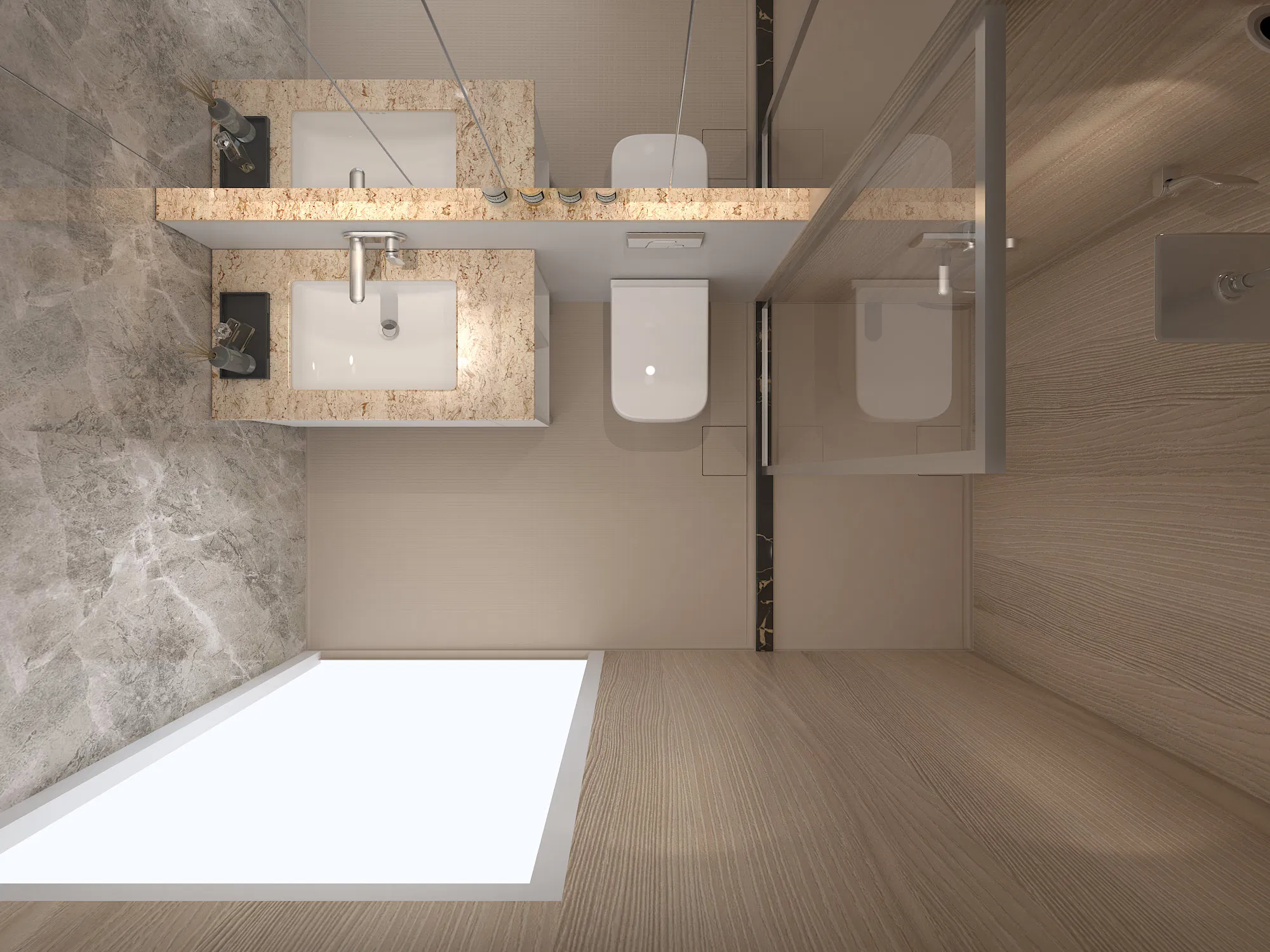 Most Convenient Prefab Toilet Bathroom Concealed Integrated Mobile Shower Bathroom