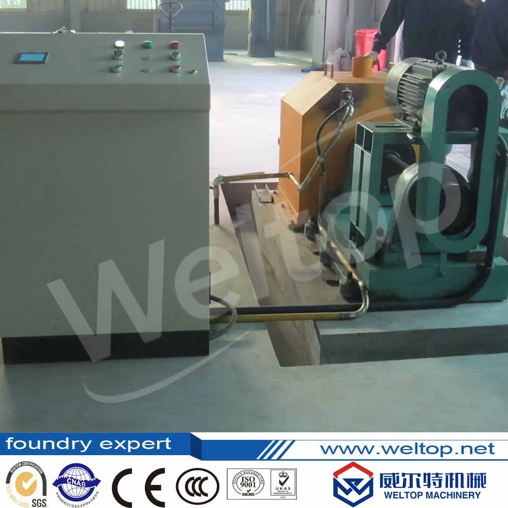 J514 PLC-Controlled Machine for Gray Iron, Brass & Ductile Iron Rotational Castings