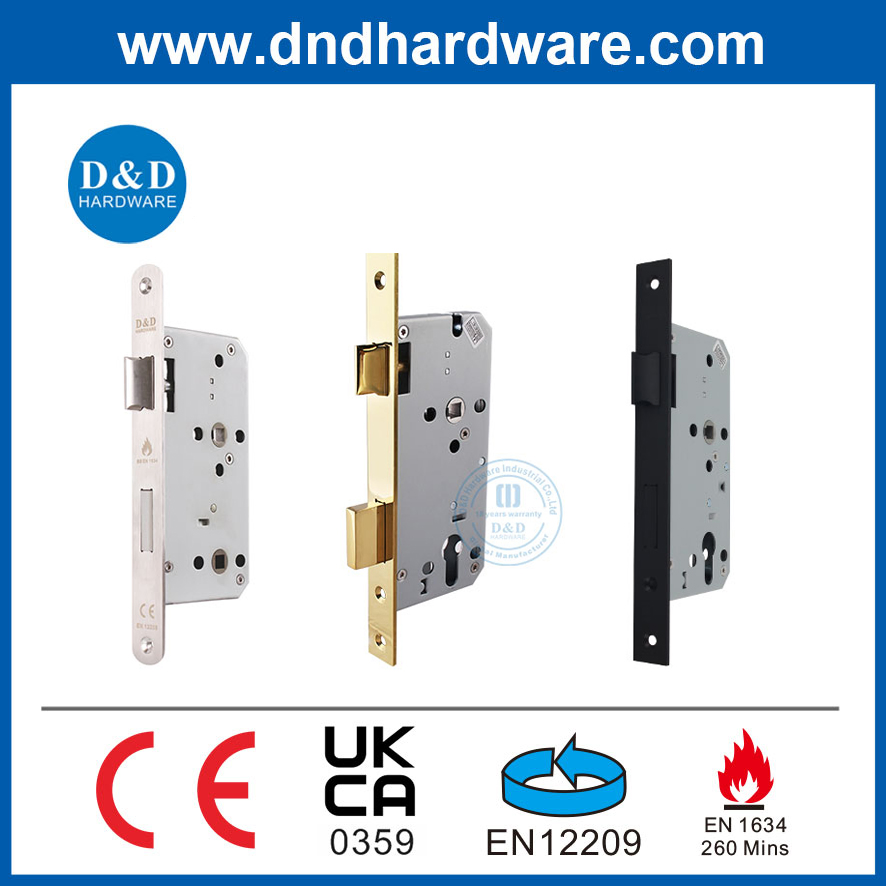 Manufacturing Company Hardware Store En1634 Fire Rated Deadbolt Latch Euro Cylinder En12209 Home Villa Inside Sliding Wooden Wood Door Handle Key Mortise Lock