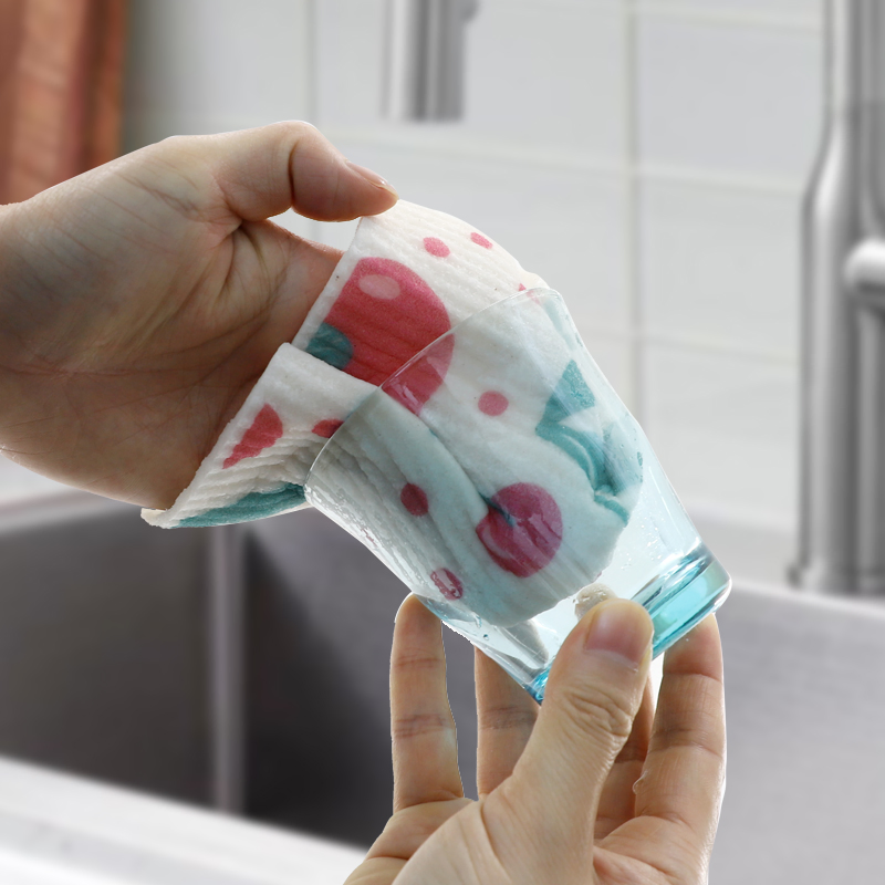 Reusable Quick Drying Germany Cellulose Dish Cloths Kitchen Cleaning Cloths