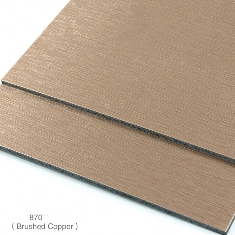 ACP Brushed Aluminum Composite Panel Factory Price Acm