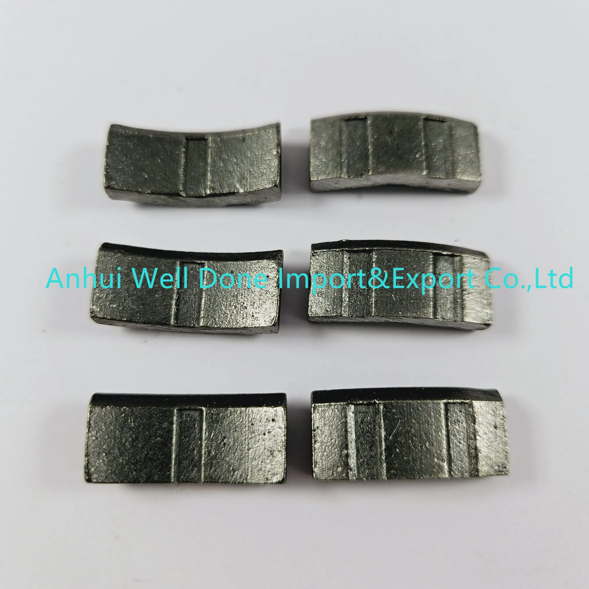 Stable Quality Groove Reinforced Concrete Diamond Segment for Core Drill Bit