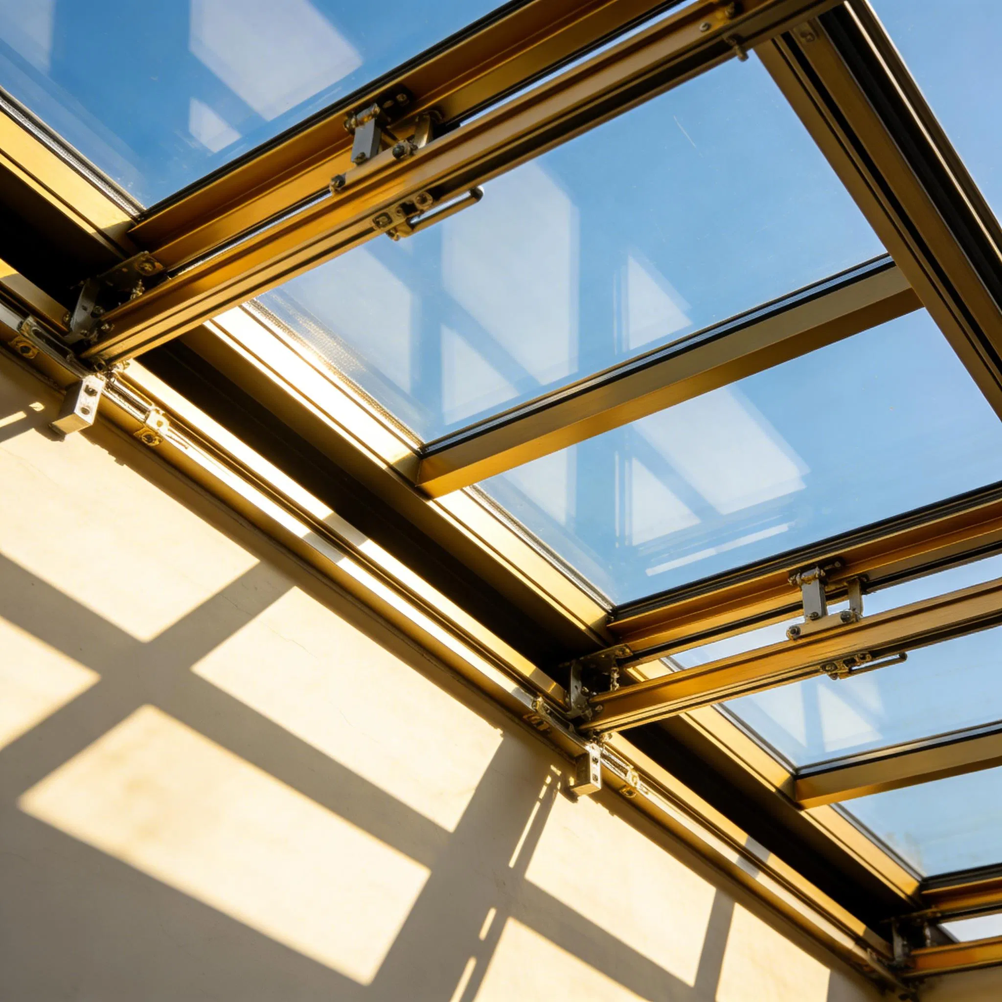 Aluminum Alloy Sliding Skylight with High-Performance Surface Treatments
