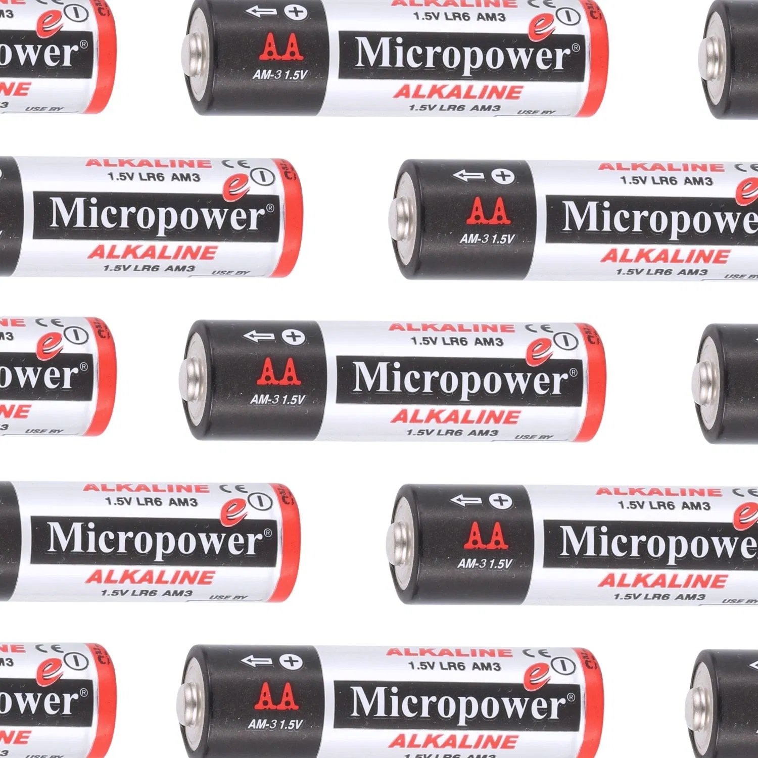 Батарейка AA/LR6 1.5V алкалиновая, цинк-марганцевая