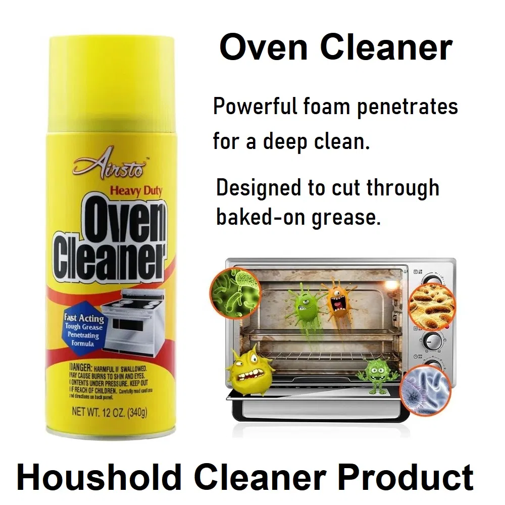 Household Cleaning Natural Degreaser Industrial Strength Oven/Grill Cleaner