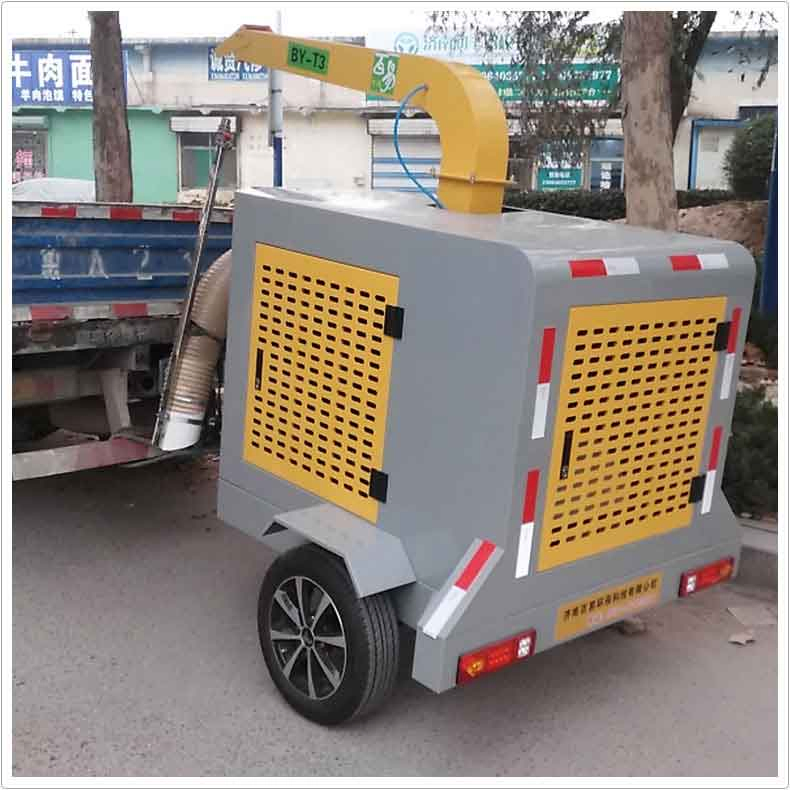 18 HP Gas Engine Leaf Collector Vacuum Machine by-T3 Tractor Mounted Leaf Collector