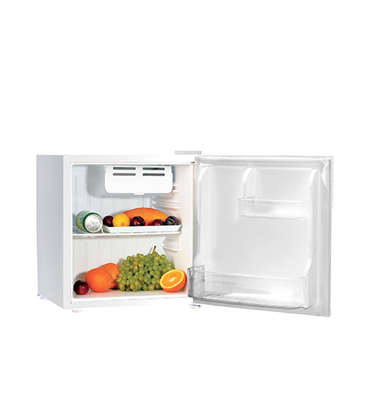 Black Single Door Compressor Fridge Home Mini Refrigerator