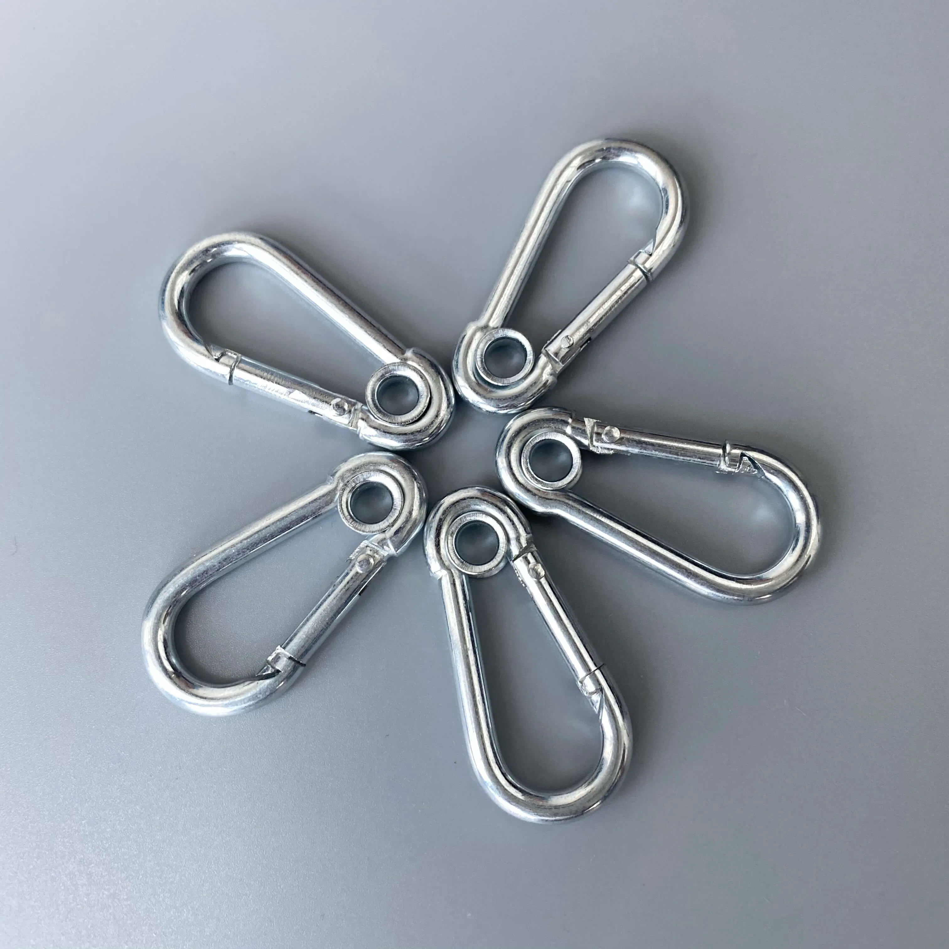 Stainless Steelm4 Carabiner Hook with Eyelet Steel