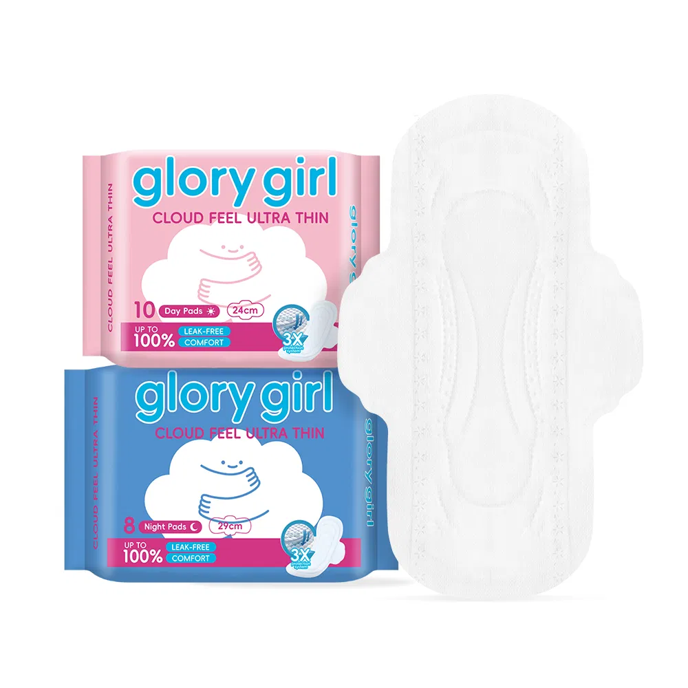 Glory Girl Factory Wholesale Cheap Price 290mm Antileak Sanitary Feminine Napkin