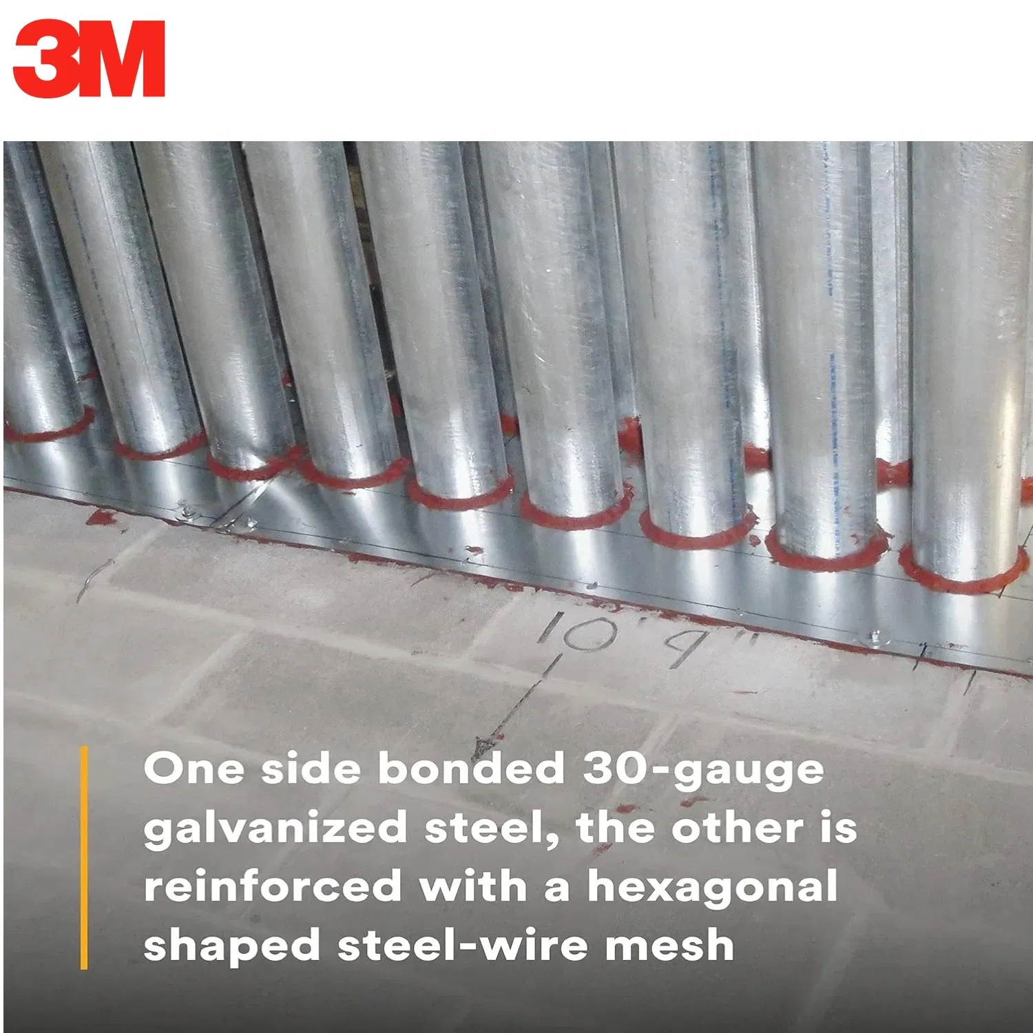 Fireproof Galvanized Board with 7mm Thickness 3m CS-195+