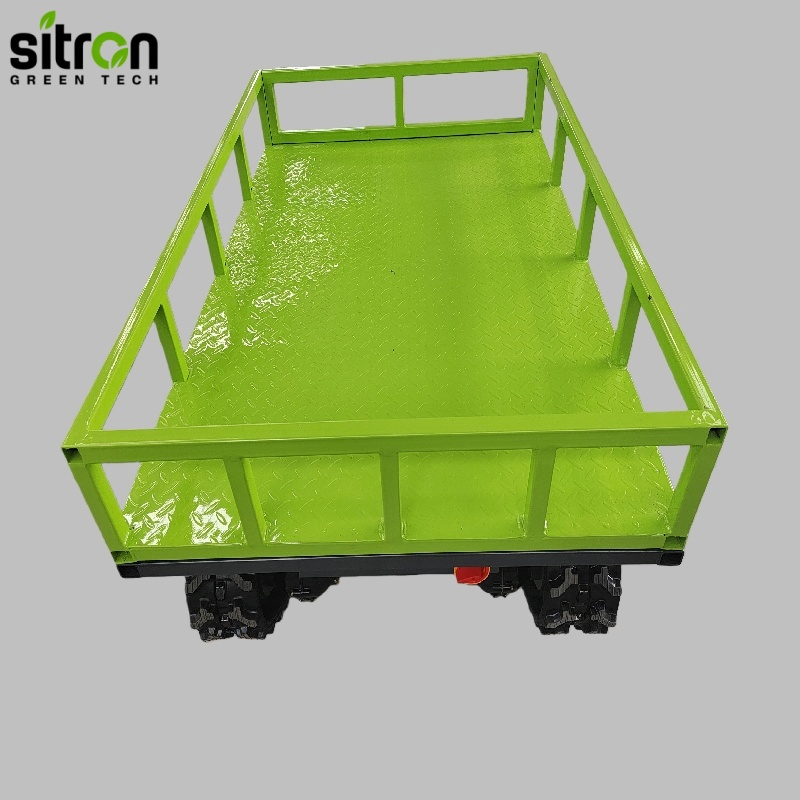 Remote-Controlled Fully Automatic Tracked Transport Vehicle
