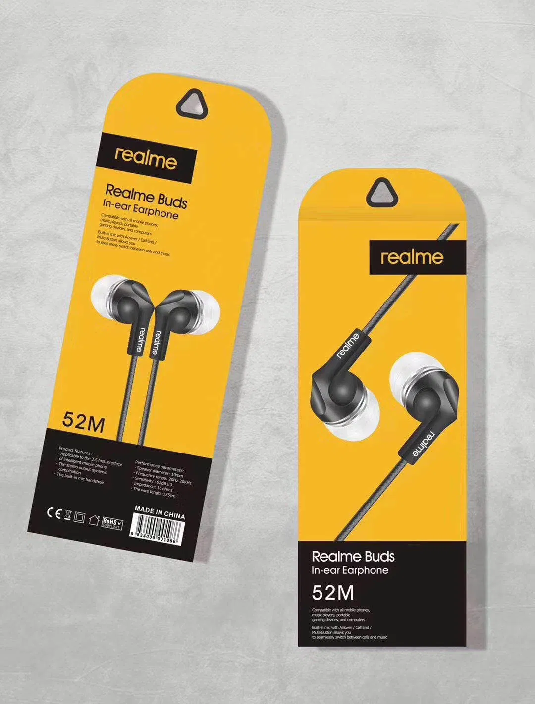 5g Smart Phone Raelme X50/X50 PRO Earphone Bluetooth Headphone HiFi Sports Earbuds