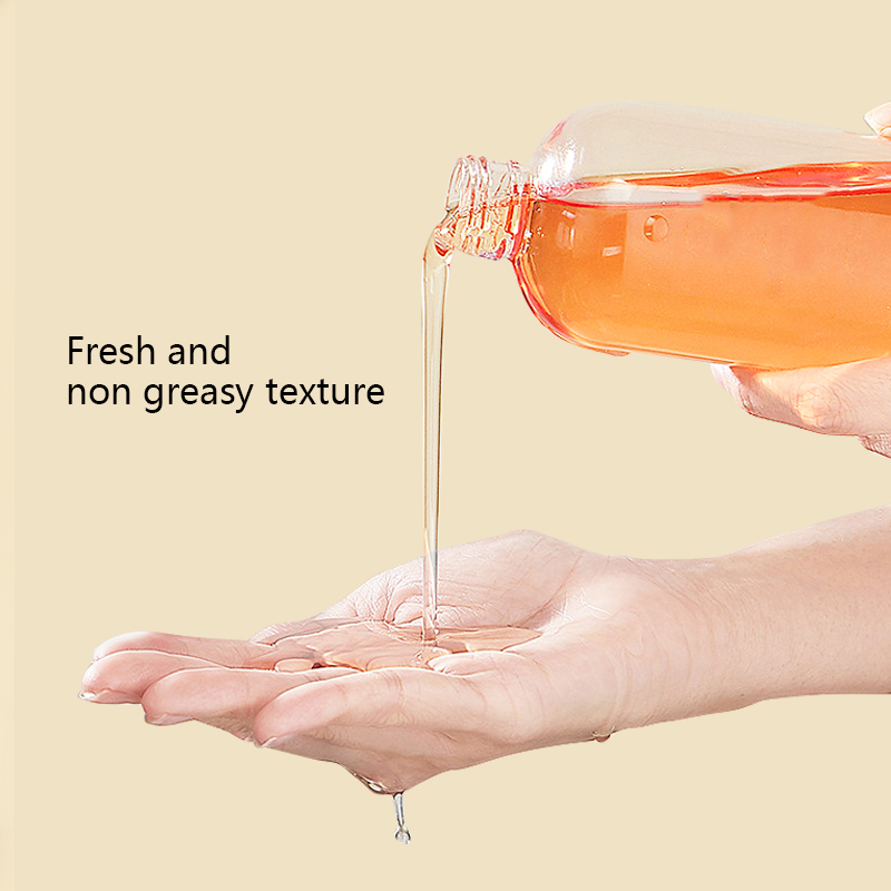 Private Label Organic Sunflower Seed Shower Oil Smooth Moisturizing Cleansing Body Shower Oil Shower Gel