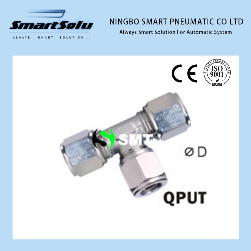 Female Straight Quick Joint Brass Tube Pneumatic Pipe Fitting