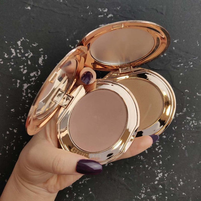 Y 118 Makeup Foundation Contour Highlighter Matte Face Powder Pressed Powder with Private Label
