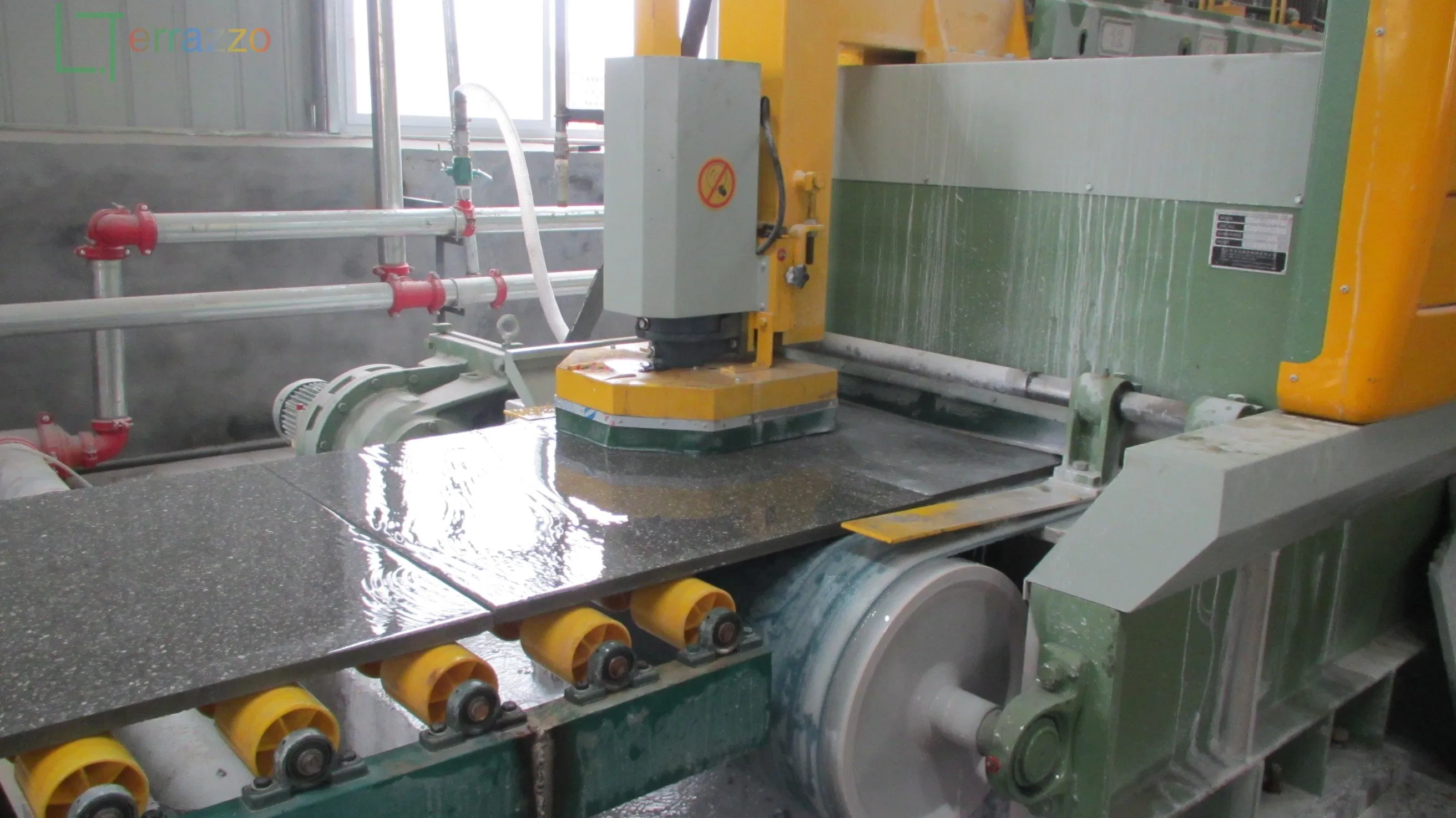 Black Color Honed Surface Terrazzo Pavers/Tiles