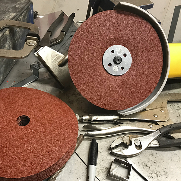 0.08mm Sanding Fiber Wheel Abrasive Auminum Oxide Fiber Disc