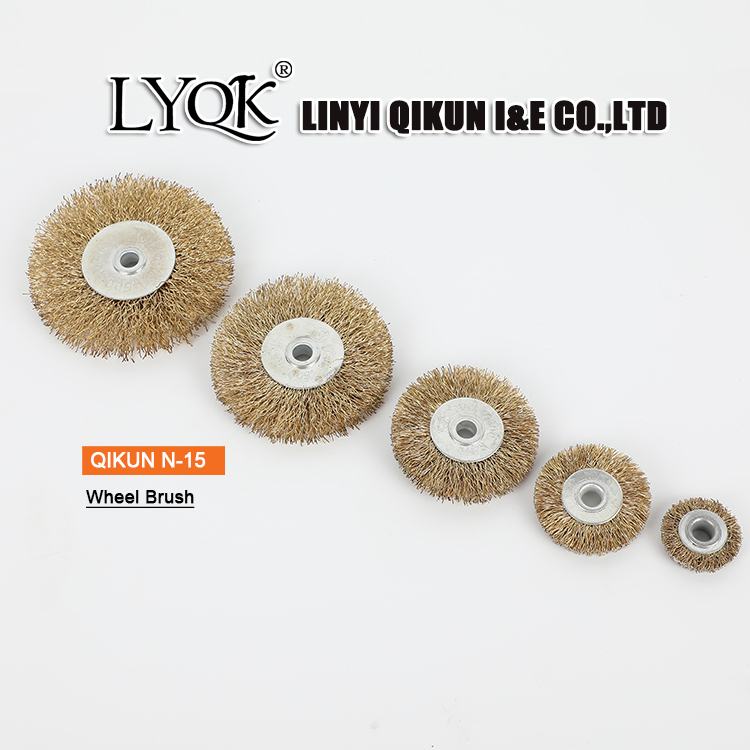 N-13 Carbon Steel Wire Knotted Wheel Brush