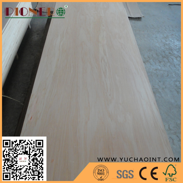 1220X2440X18mm Paulownia Blockboard with Agathis Face