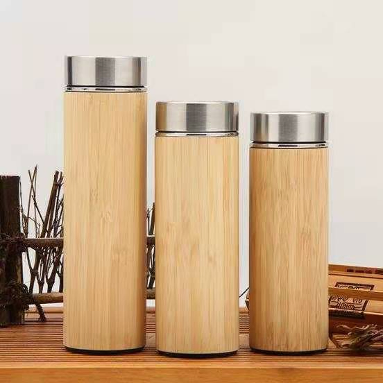 Wholesale Price 20oz Bamboo Cup with Handle Insulated Mug
