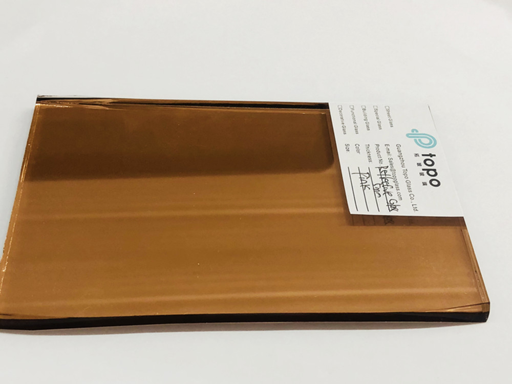 5mm-12mm High Quality Pink Reflective Glass on Supply (R-P)