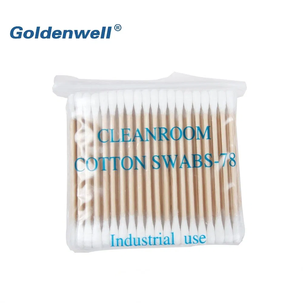 Safety Long Wooden Cotton Swabs