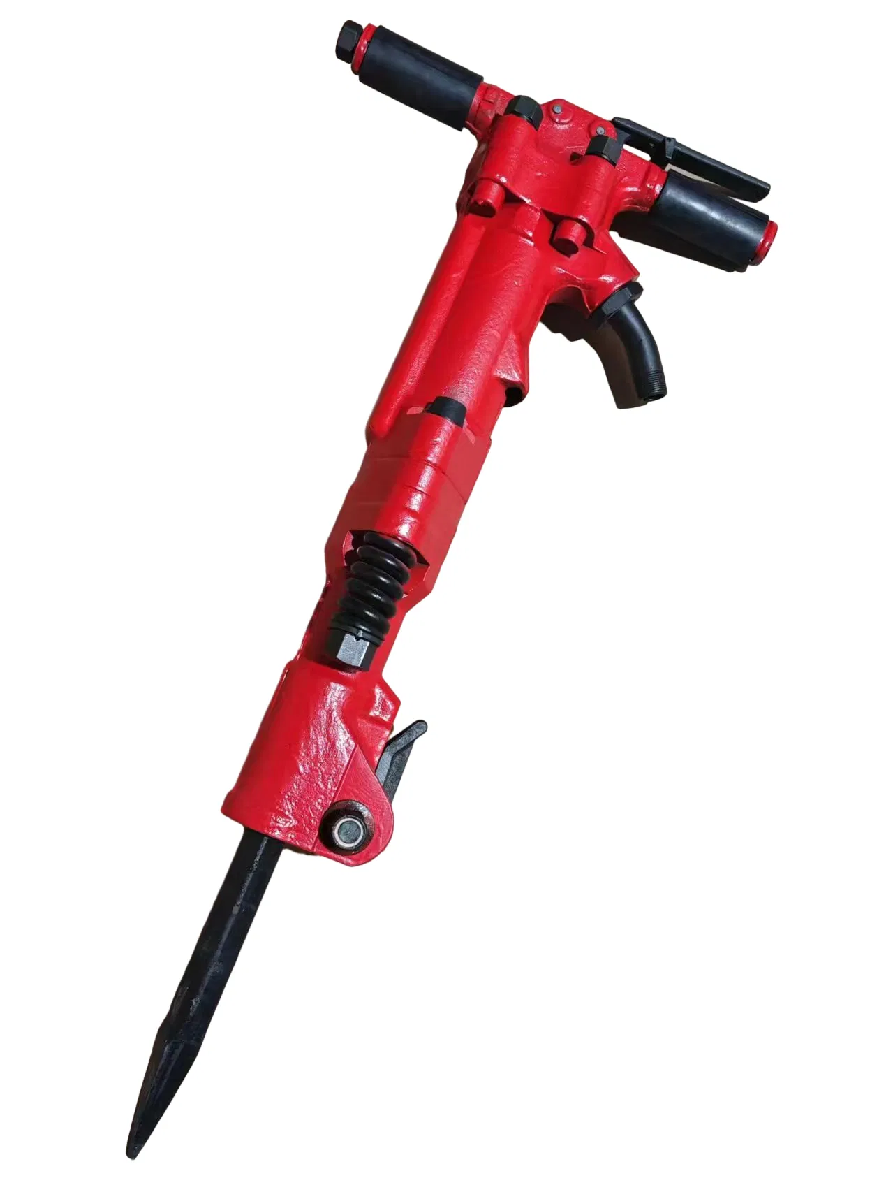 Powerful Hand-Held Pneumatic Hammer for Rock Crushing Jobs