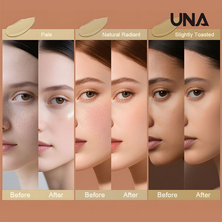 OEM Custom Logo Private Label Face Liquid Foundation Makeup Waterproof Matte Full Coverage Foundation for Dark White Skin Tint