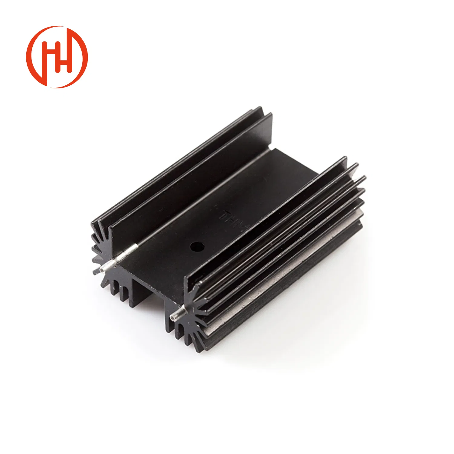 OEM Different Sizes Black Anodizing Extruded Aluminium Profile Radiator Heatsink