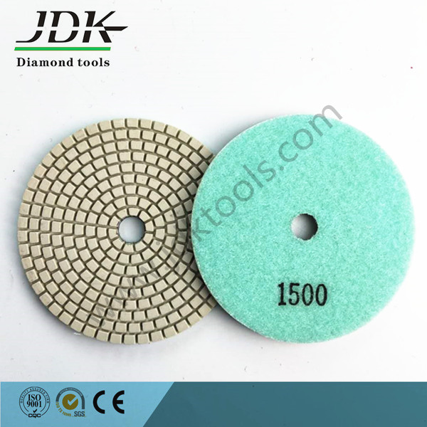 125 mm Diamond Flexible Polishing Pads for Natural Stone Grinding