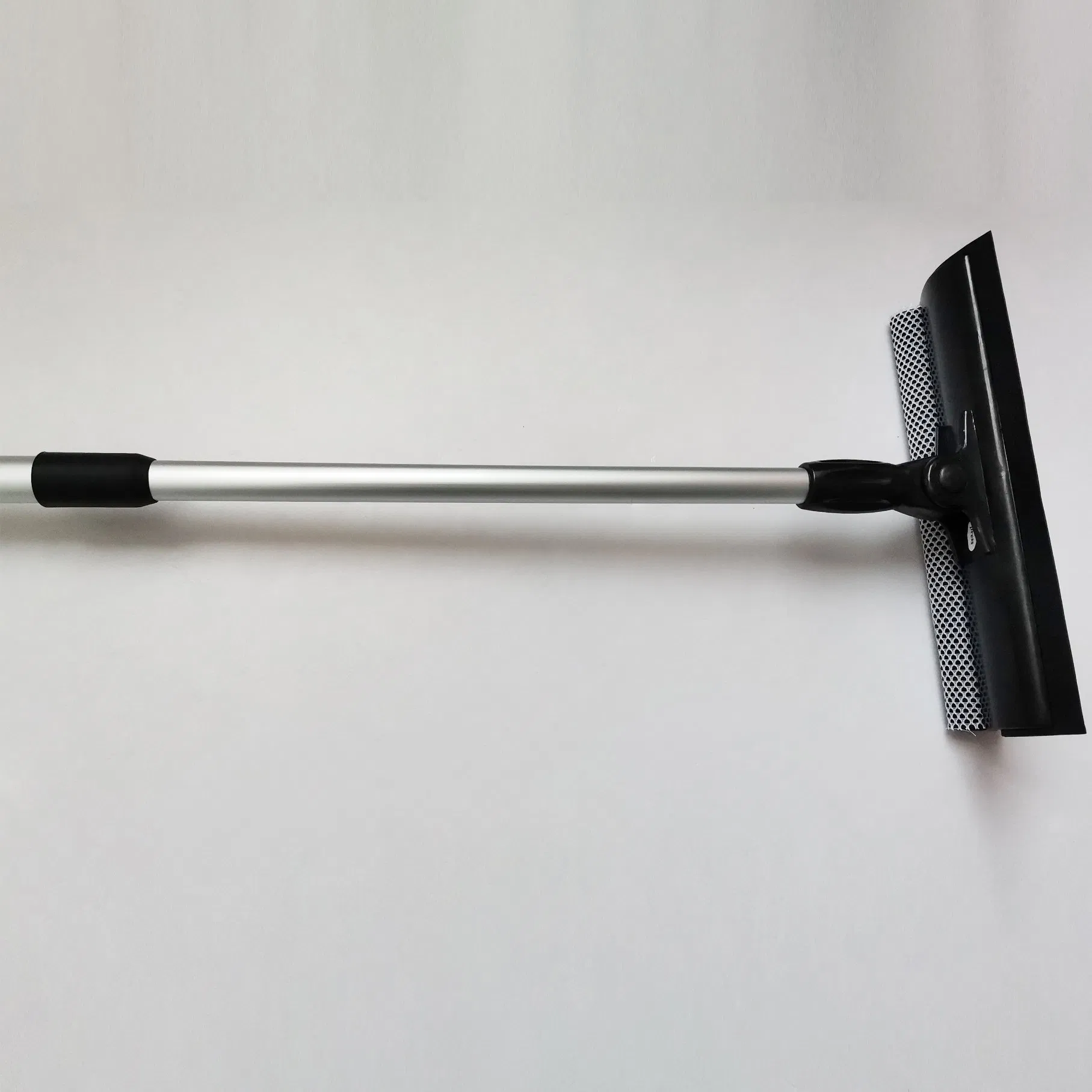 25 Cm Swivel Window Squeegee Cleaning Tool Windshield Cleaning Sponge and Rubber with Telescopic Handle