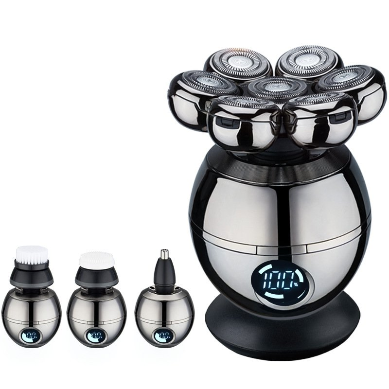Ultimate 7 Head Rechargeable Electric Shaver for Smooth Bald Heads