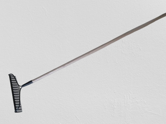Rake Head with Handle Carbon Steel