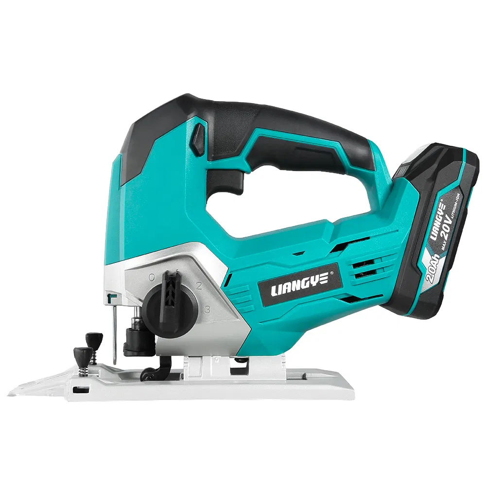 Liangye Woodworking Tools 20V Battery Power Tool Cordless Jigsaw